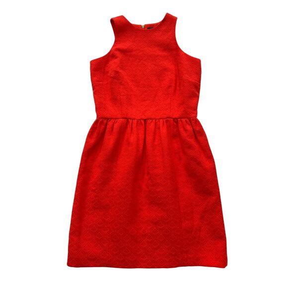CYNTHIA STEFFE Women Lola Sleeveless Fit & Flare dress, Tangerine Size 2 - Picture 1 of 14